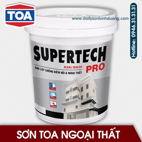 Sơn lót TOA Supertech Pro Alkali Sealer